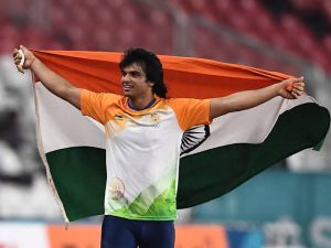 नीरज चोपड़ा ने भारत का पहला गोल्ड मेडल
